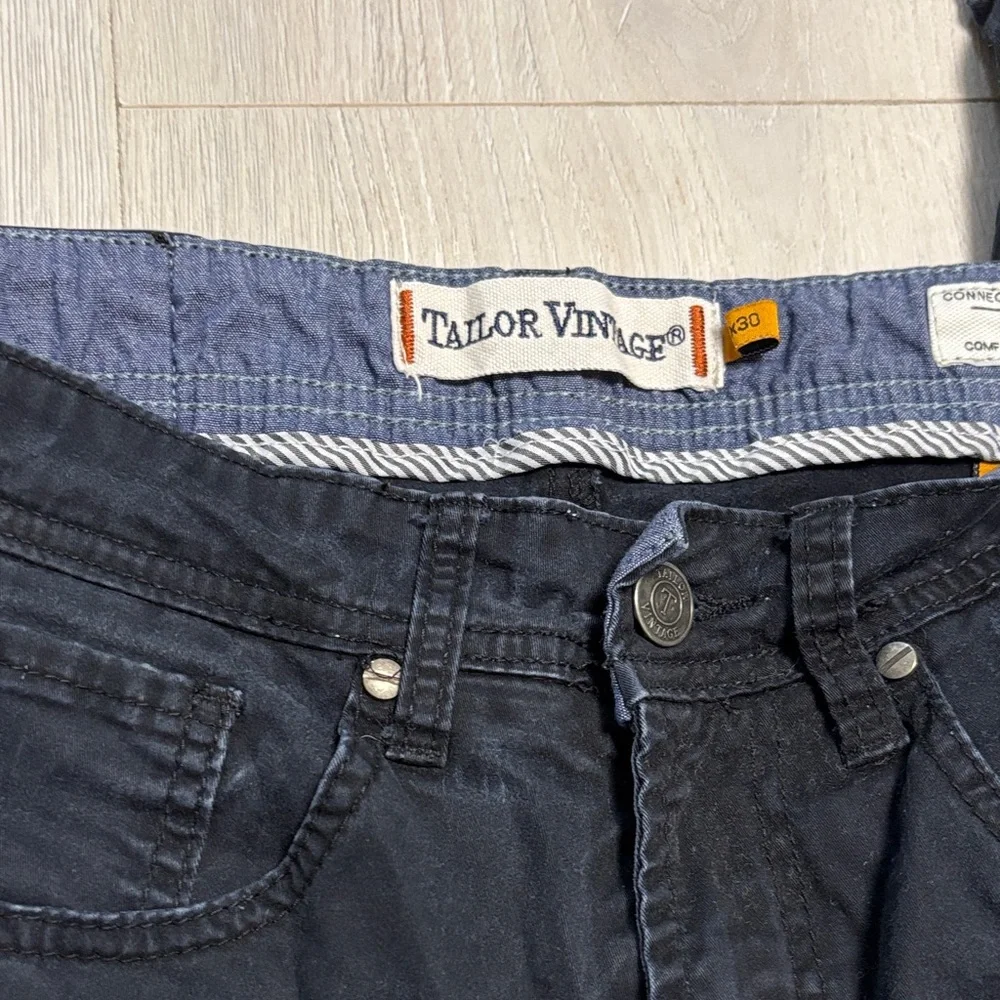 🔥BUNDLESALE 32/30 Tailor Vintage Canaan Slim Fit Comfort Stretch Chinos Pants